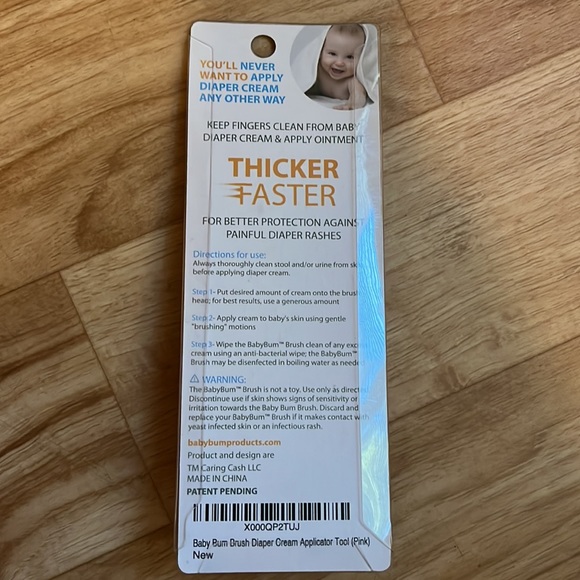 Babybum Bath, Skin & Hair Nwt Baby Bum Diaper Cream Applicator